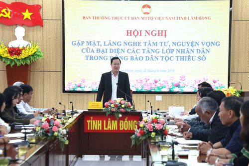 Lâm Đồng lắng nghe tâm tư, nguyện vọng các tầng lớp Nhân dân trong đồng bào DTTS