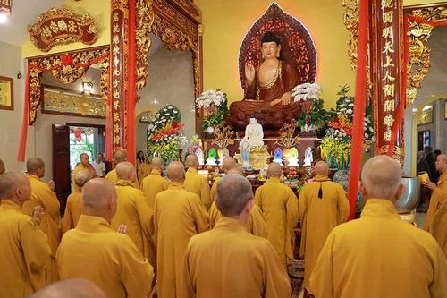 Tây Ninh: Trang nghiêm Lễ khánh tạ Tam bảo chùa Phước Đức - xã Vàm Cỏ