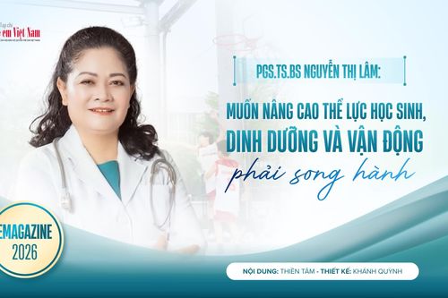 PGS.TS.BS Nguyễn Thị Lâm: Muốn nâng cao thể lực học sinh, dinh dưỡng và vận động phải song hành