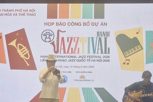 Hanoi Jazztival 2026 hướng tới tạo dấu ấn nhạc Jazz riêng tại Thủ đô