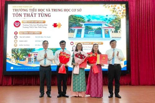 Phường trung tâm ở Huế công bố thành lập các trường học sau sắp xếp