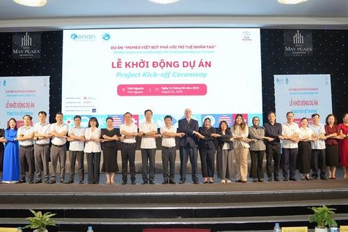 Khởi động dự án thúc đẩy ứng dụng AI trong cộng đồng doanh nghiệp