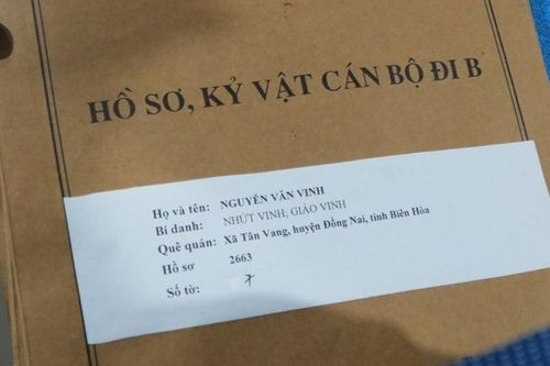 Đồng Nai công bố danh sách 191 cán bộ đi B, tìm thân nhân để trao trả kỷ vật