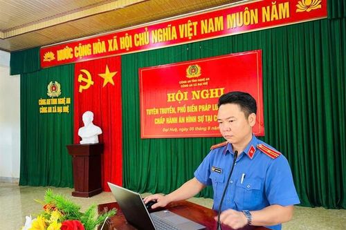 Tuyên truyền pháp luật cho người chấp hành án hình sự tại cộng đồng