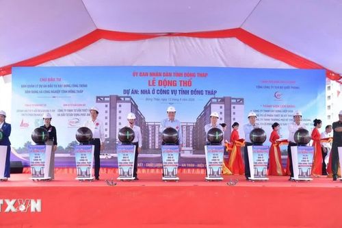 Đồng Tháp xây 285 căn hộ công vụ cho các cán bộ được điều động