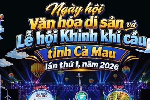 Cà Mau lần đầu tổ chức ngày hội văn hóa di sản và lễ hội Khinh khí cầu