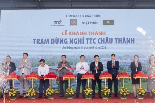 TTC Châu Thành: Điểm dừng nghỉ hiện đại trên tuyến cao tốc Vĩnh Hảo - Phan Thiết chính thức khánh thành