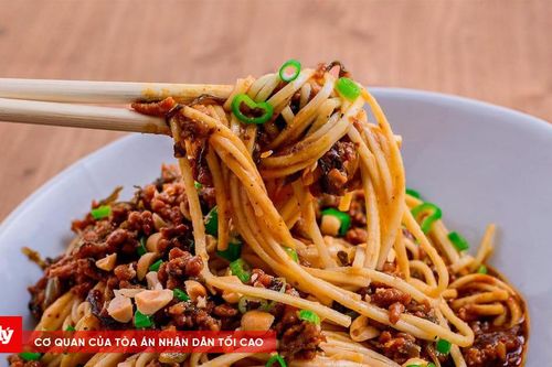 Mì Dan Dan nổi tiếng của Tứ Xuyên