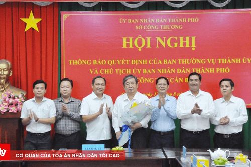 Cần Thơ có tân Giám đốc Sở Công thương