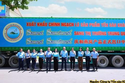 Yến sào Khánh Hòa xuất khẩu hơn 1 triệu USD trong 7 tháng
