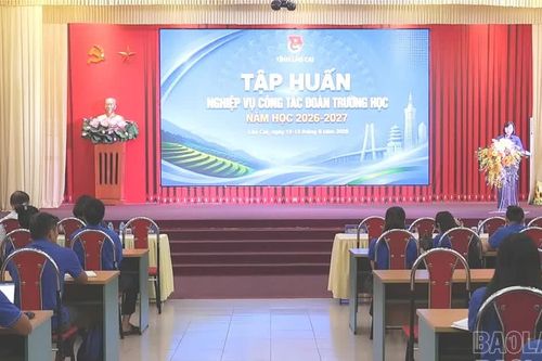 Tập huấn nâng cao nghiệp vụ công tác Đoàn trường học cho gần 250 học viên