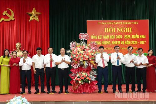 Xã Quang Thiện phấn đấu hoàn thành tốt nhiệm vụ năm học 2026-2027