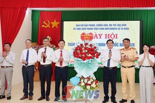 Ngày hội Toàn dân bảo vệ ANTQ xã Tạ Khoa