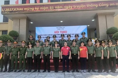 Khai mạc hội thao kỷ niệm 50 năm Ngày thành lập Cục Y tế, Bộ Công an