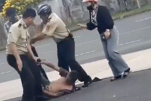 Công an mời 7 người làm việc sau clip nhóm bảo vệ khống chế người đàn ông, hé lộ nguyên nhân bất ngờ