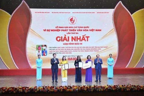 Giải Báo chí toàn quốc 'Vì sự nghiệp phát triển văn hóa Việt Nam' lần thứ Tư: Không xét tác phẩm do AI tạo hoàn toàn