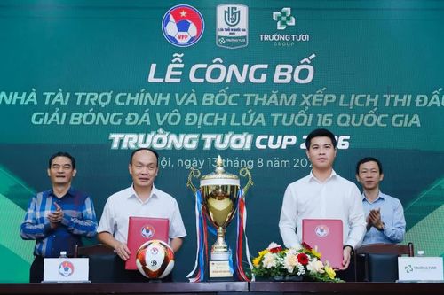 Công bố Giải bóng đá U16 quốc gia – Trường Tươi Cup 2026