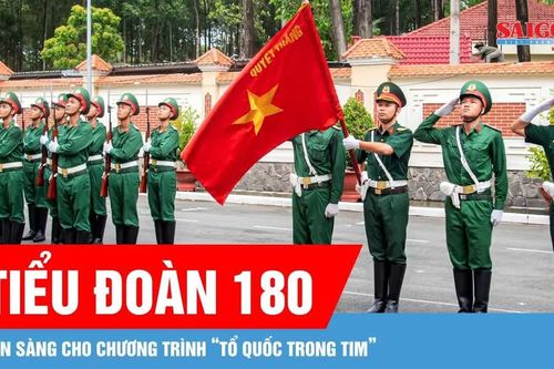 Tiểu đoàn 180 sẵn sàng cho chương trình 'Tổ quốc trong tim'
