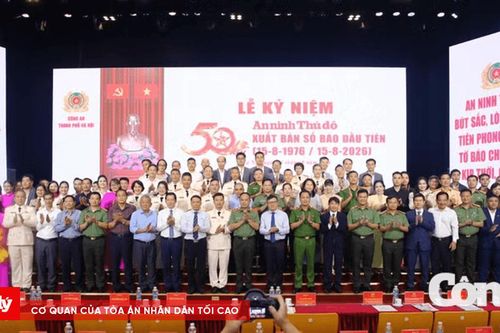 An ninh Thủ đô kỷ niệm 50 năm xuất bản số báo đầu tiên