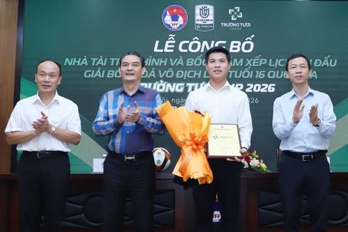 Giải U16 Quốc gia lần đầu được tổ chức, 10 đội tranh tài