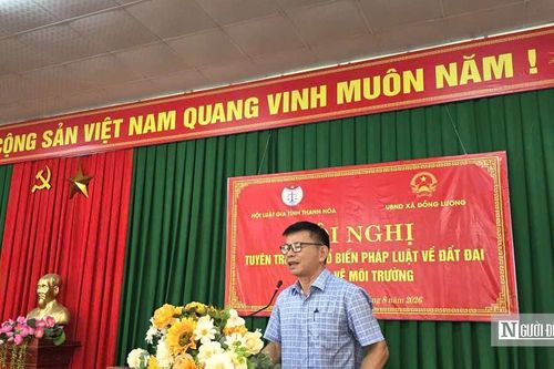 Hội Luật gia tỉnh Thanh Hóa tổ chức tuyên truyền, phổ biến pháp luật tới người dân miền núi