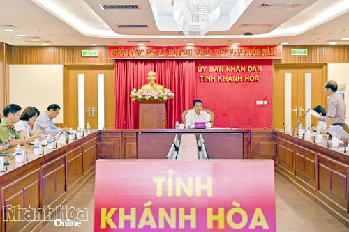 Rà soát công tác tổ chức Đại hội Thể dục thể thao tỉnh Khánh Hòa lần thứ I năm 2026