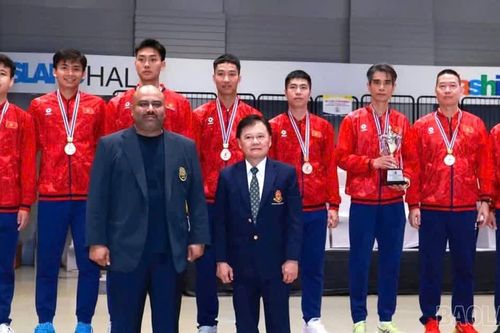 Lương Công Minh cùng đội tuyển Cầu mây Việt Nam giành Huy chương Đồng thế giới