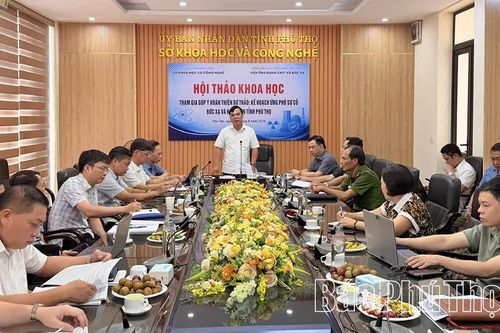 Góp ý hoàn thiện Kế hoạch ứng phó sự cố bức xạ và hạt nhân tỉnh Phú Thọ