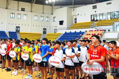 Khai mạc Giải bóng chuyền Đại hội Thể dục-Thể thao tỉnh Quảng Trị lần thứ I