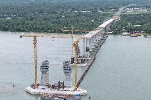 Gấp rút GPMB đoạn QL60 thuộc dự án cầu Đại Ngãi, đảm bảo khởi công đầu tháng 9