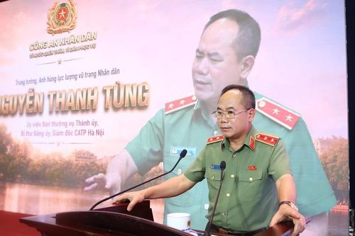 Giám đốc Công an Hà Nội: An ninh Thủ đô cần có 'Bút sắc, lòng trong, tiên phong số hóa'