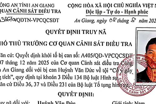 Truy nã đối tượng chém em ruột trọng thương
