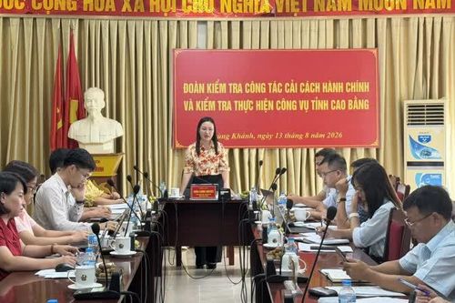 Xã Trùng Khánh 88,78% hồ sơ giải quyết trước hạn và đúng hạn