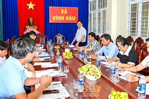 Vĩnh Hậu hướng đến tăng trưởng gắn với nâng cao đời sống Nhân dân