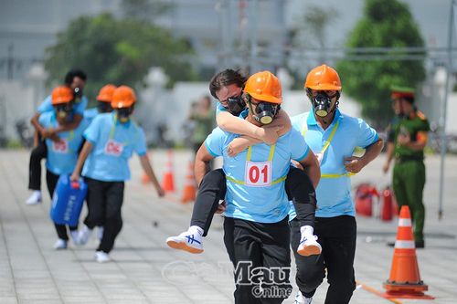 Sôi nổi Hội thi 'Tổ liên gia an toàn PCCC' Cụm 1 tỉnh Cà Mau năm 2026