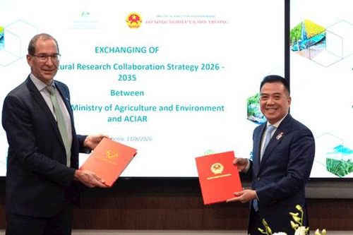 Việt Nam, Australia tăng cường hợp tác nghiên cứu nông nghiệp giai đoạn 2026-2035