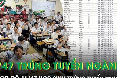 Lớp học 'đặc biệt' ở TPHCM: 46/47 học sinh cùng trúng tuyển trường y