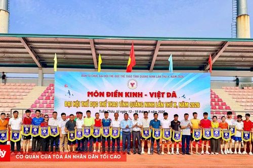 Hơn 380 vận động viên tranh tài Điền kinh - Việt dã Đại hội TDTT Quảng Ninh