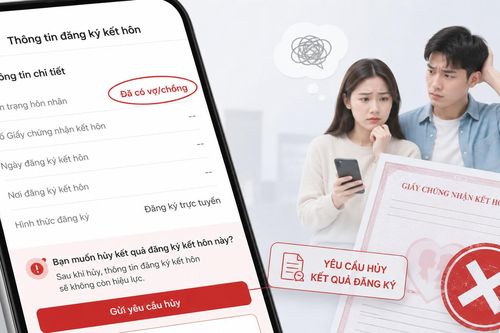 Cô gái 26 tuổi đăng ký kết hôn trực tuyến 'cho vui' rồi xin hủy kết quả
