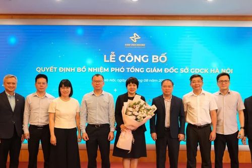 Sở Giao dịch Chứng khoán Hà Nội bổ nhiệm tân phó tổng giám đốc