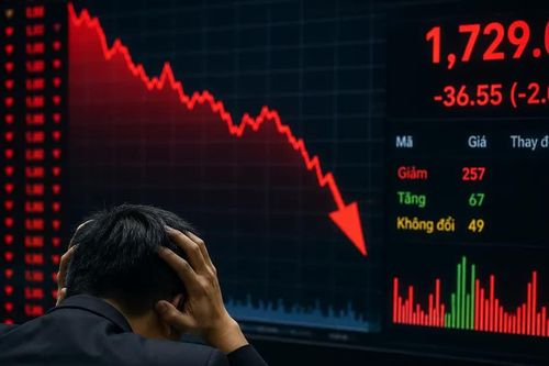Bán tháo trên diện rộng, VN Index đánh rơi gần 37 điểm