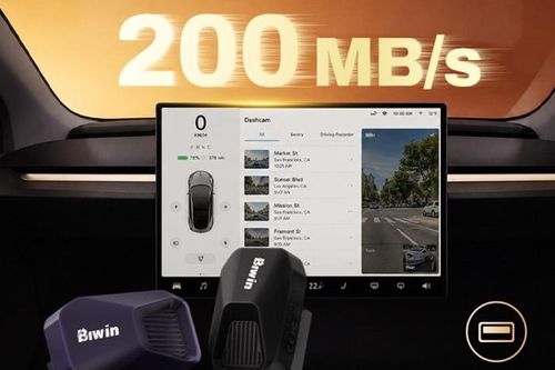 Amber UV200 đưa bộ nhớ độ bền cao lên xe kết nối