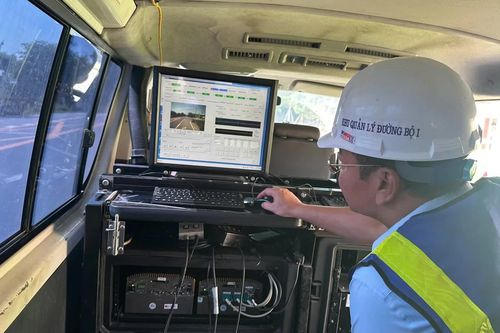 'Bắt bệnh' mặt đường bằng công nghệ giúp bảo trì đúng chỗ, đúng nhu cầu