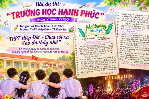 Mái trường nơi cất giữ những nụ cười
