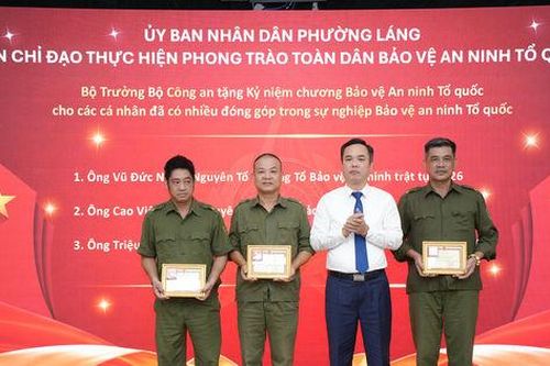 Phường Láng: Củng cố thế trận an ninh nhân dân từ cơ sở