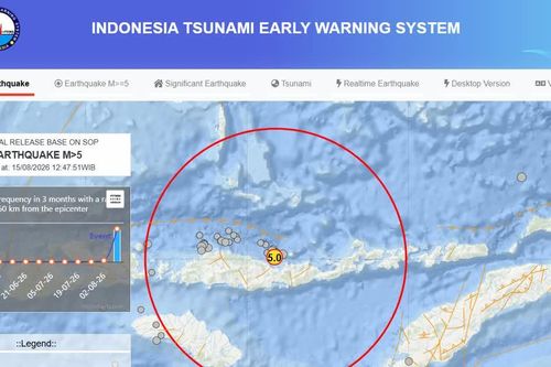 Điện chia buồn về trận động đất gây nhiều thương vong tại Indonesia