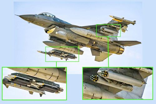 Quân sự thế giới hôm nay (15-8): Tiêm kích F-16 của Mỹ tại Trung Đông mang cấu hình vũ khí khác thường