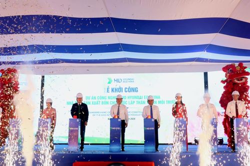 Khởi công nhà máy sản xuất bồn chứa độc lập trị giá 116 triệu USD