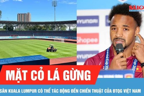 Xuân Son không hài lòng với mặt cỏ sân Kuala Lumpur