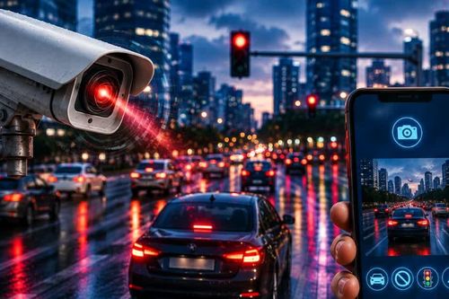 Các nước thông báo tới chủ xe thế nào khi camera AI ghi nhận vi phạm?